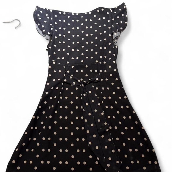 Princess Polly Black and White Polka Dot Mini Dress - Picture 3 of 3